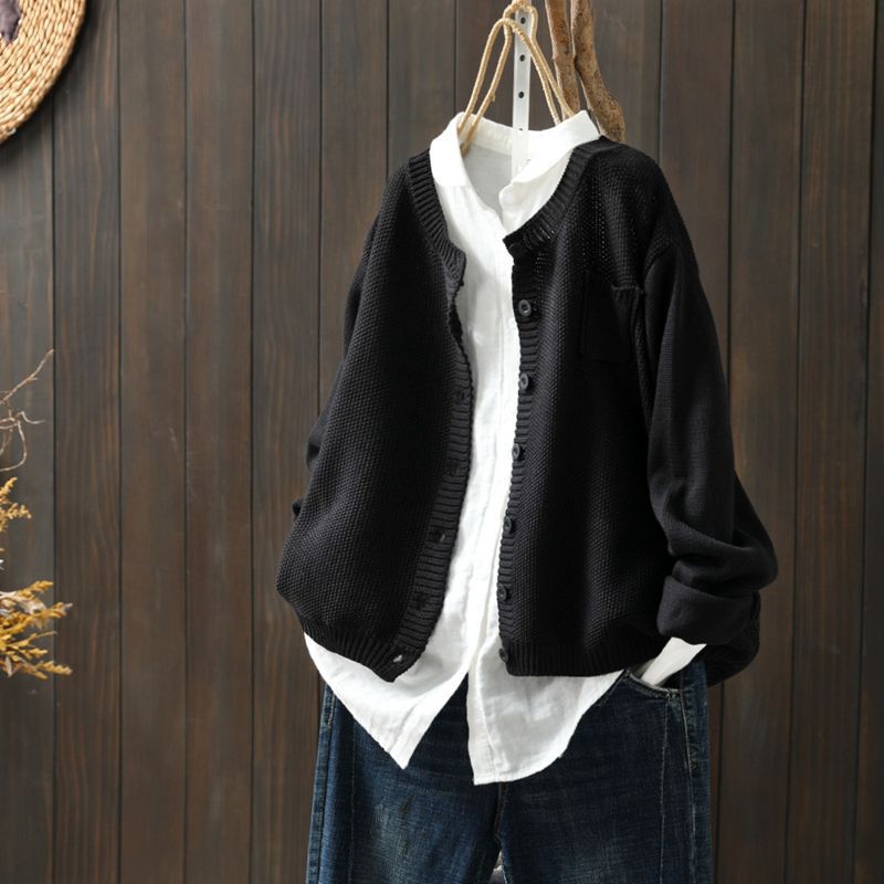 Fiona | Women’s Winter Button Up Casual Knit Cardigan