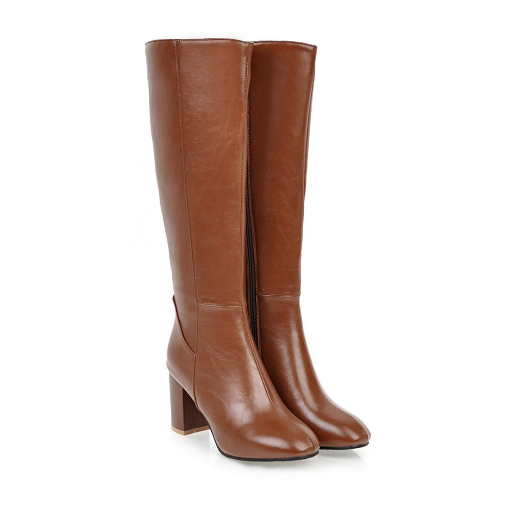 Mia | Women’s Elegant High Heel Knee Boots