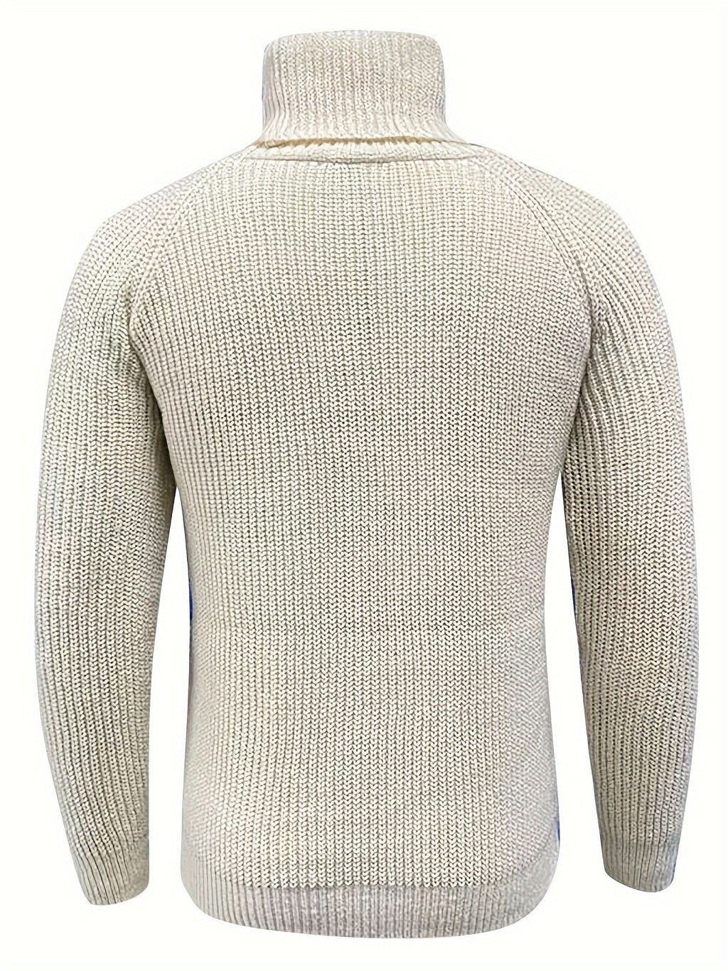 Jacob | Men Solid Ribbed Turtleneck Sweater