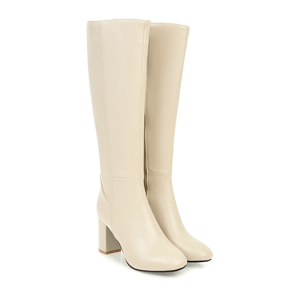 Mia | Women’s Elegant High Heel Knee Boots