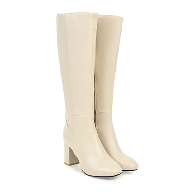 Mia | Women’s Elegant High Heel Knee Boots