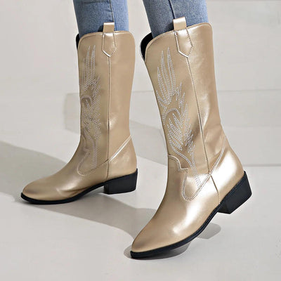 Violet | Women’s Stylish Pointed Toe Western Boots