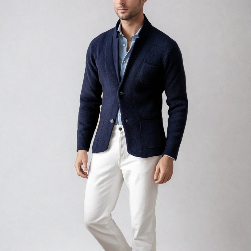 Jason | Men’s Modern Casual Knit Cardigan