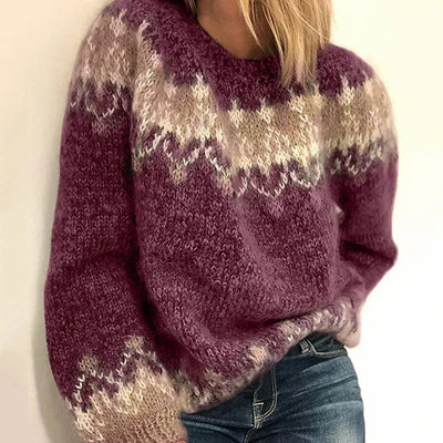 Bella | Women’s Casual Round Neck Winter Sweater