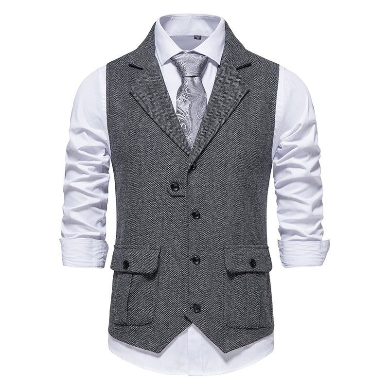 Arthur | Men’s Smart Casual Office Outfit Vest