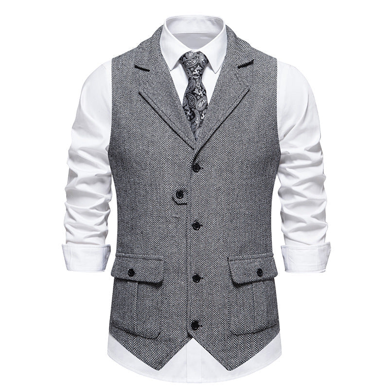 Arthur | Men’s Smart Casual Office Outfit Vest