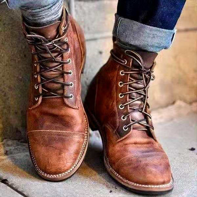 Christian | Men's Winter Lace-Up Boots