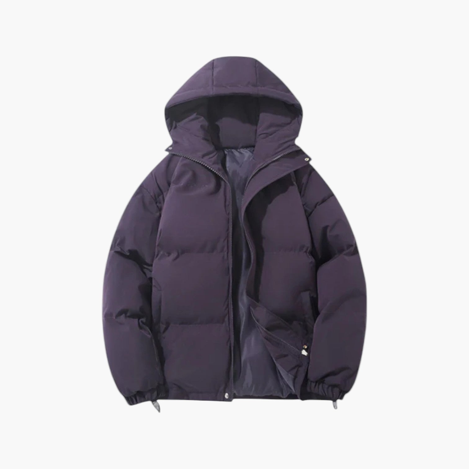 Cory | Men’s Quilted Winter Zip-Up Hooded Jacket