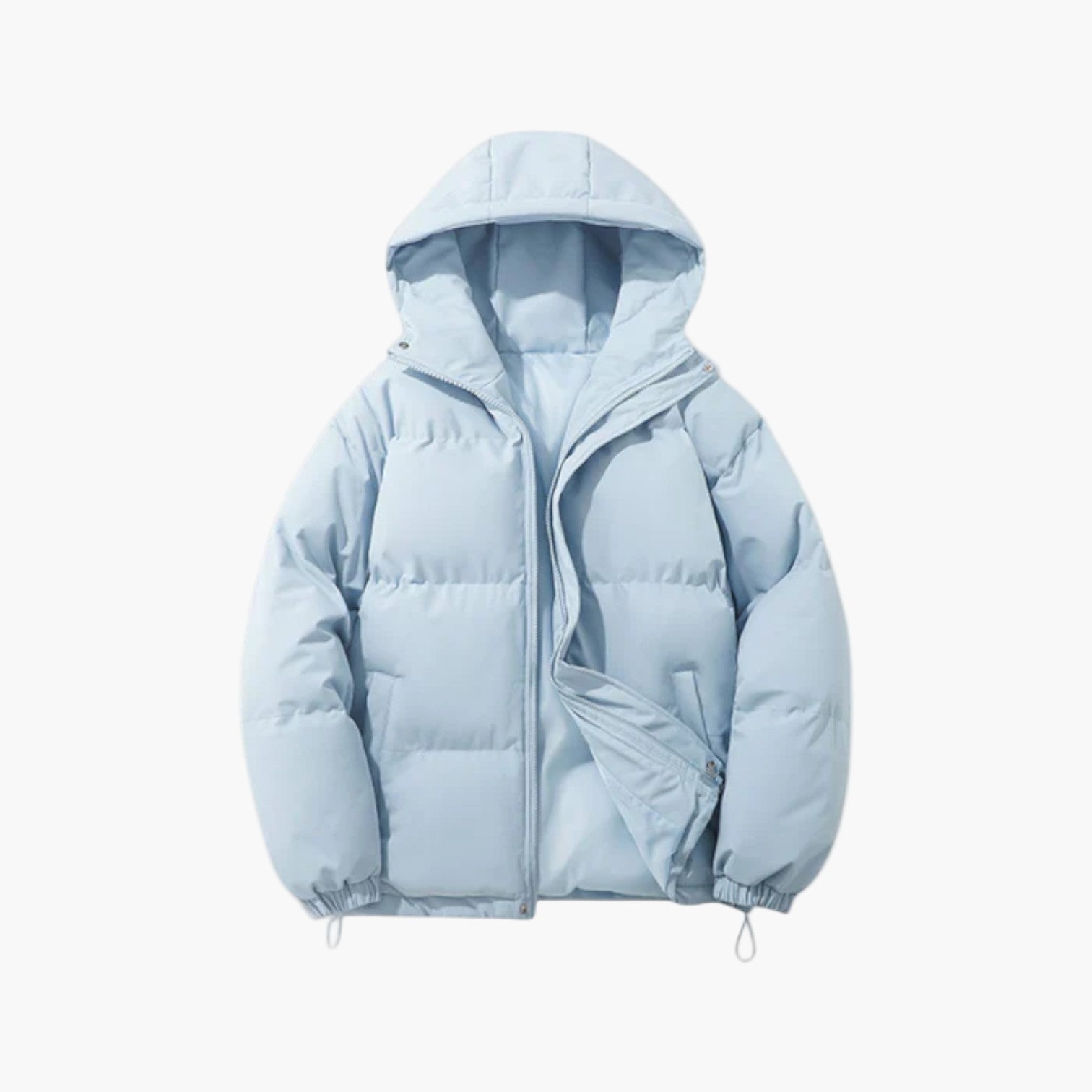 Cory | Men’s Quilted Winter Zip-Up Hooded Jacket