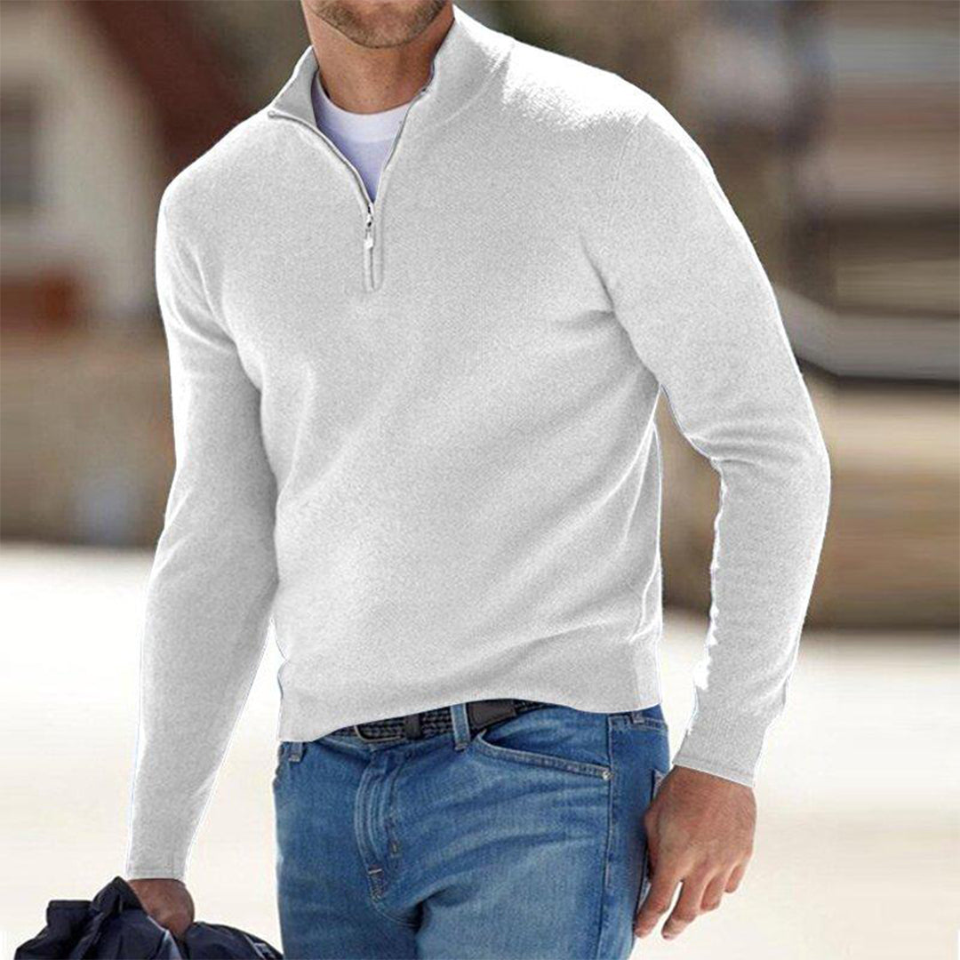 Daniel | Men’s Winter Half-Zip Warm Jumper