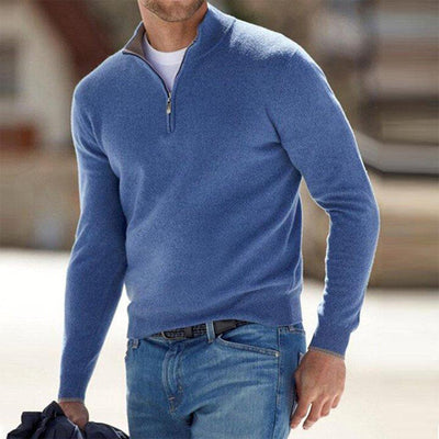 Daniel | Men’s Winter Half-Zip Warm Jumper