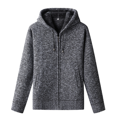 Nate | Men’s Casual Zip Up Winter Hoodie