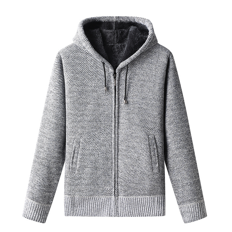 Nate | Men’s Casual Zip Up Winter Hoodie