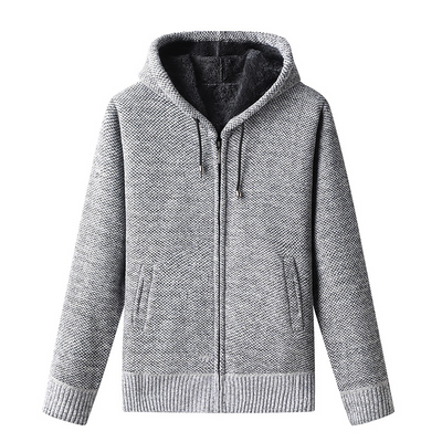 Nate | Men’s Casual Zip Up Winter Hoodie