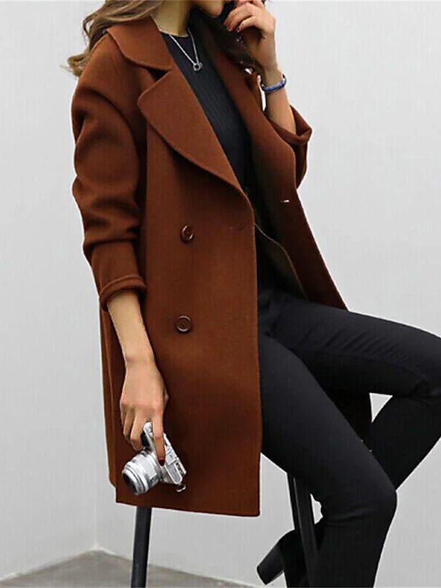 Brooklyn | Women’s Long Double Breasted Winter Coat