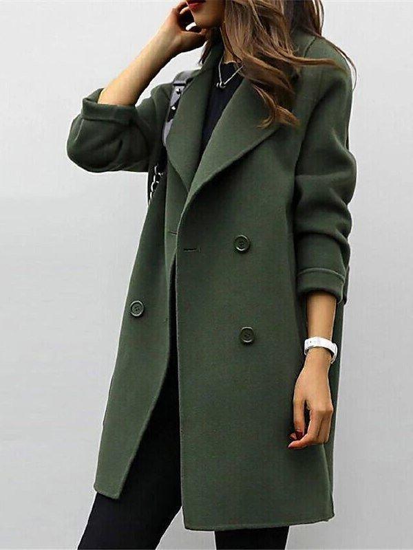 Brooklyn | Women’s Long Double Breasted Winter Coat