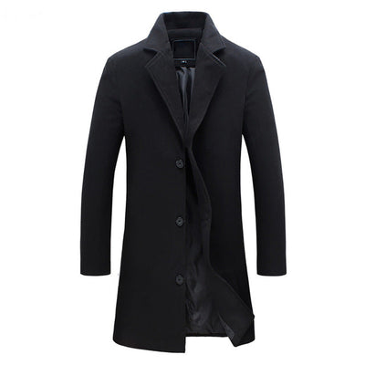 Martin | Formal Long Overcoat For Men’s Wardrobe