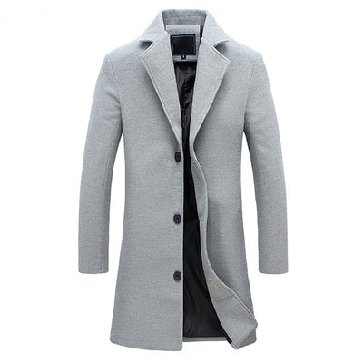 Martin | Formal Long Overcoat For Men’s Wardrobe