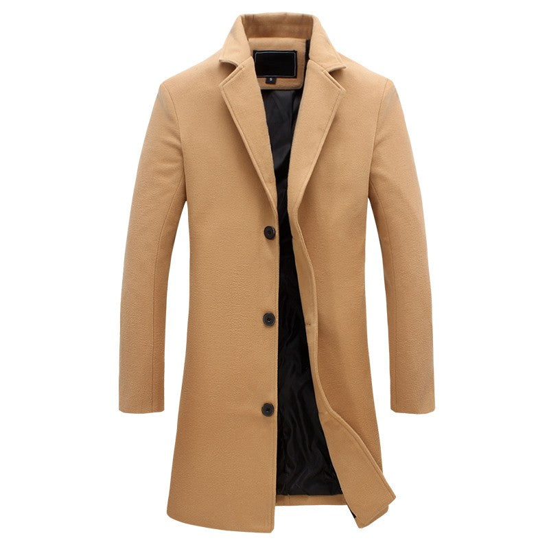 Martin | Formal Long Overcoat For Men’s Wardrobe
