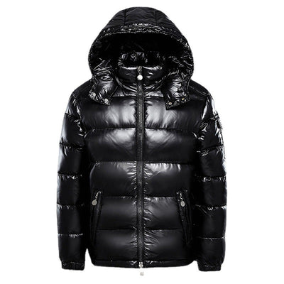 Brandon | Men's Winter Quilted Jacket with Hood and Zip