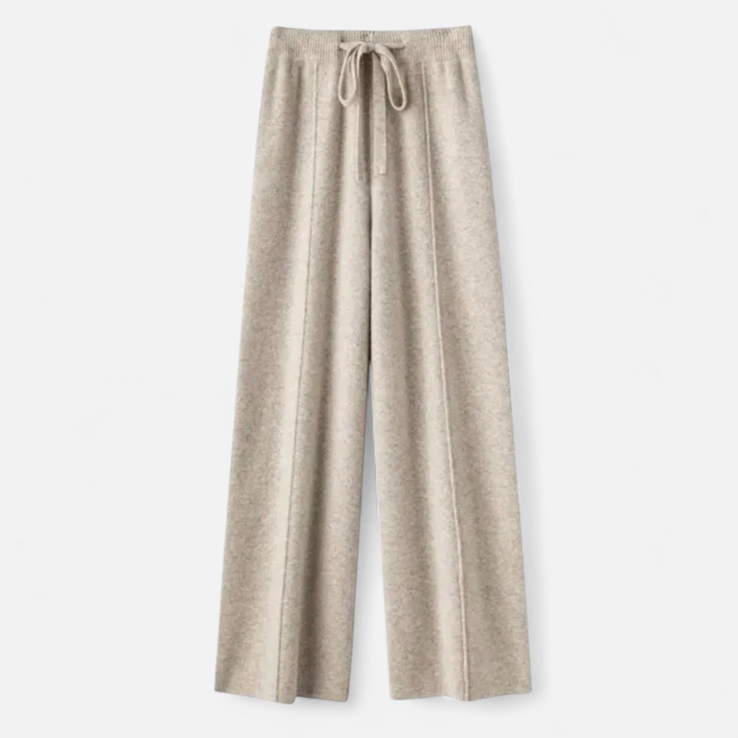 Isabel | Women’s Wide Leg Comfy Fit Classic Wool Trousers