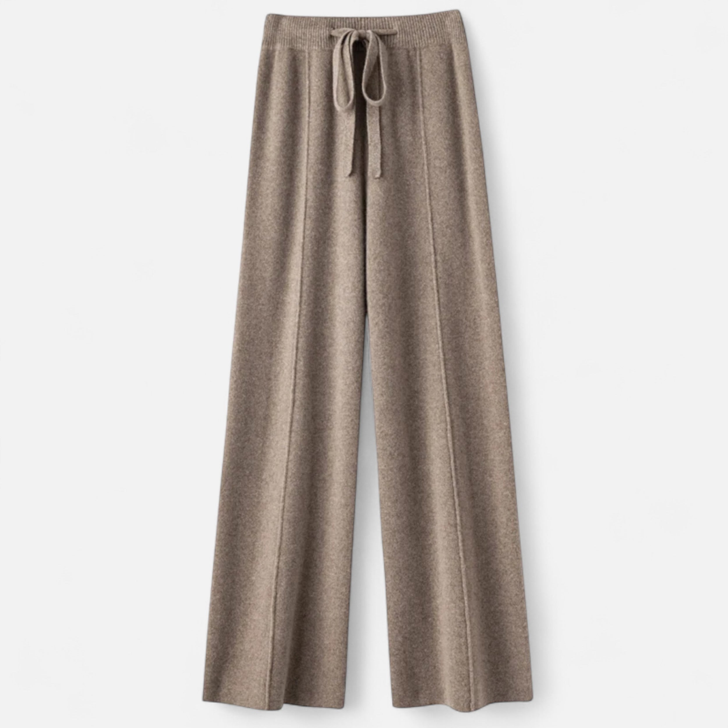 Isabel | Women’s Wide Leg Comfy Fit Classic Wool Trousers