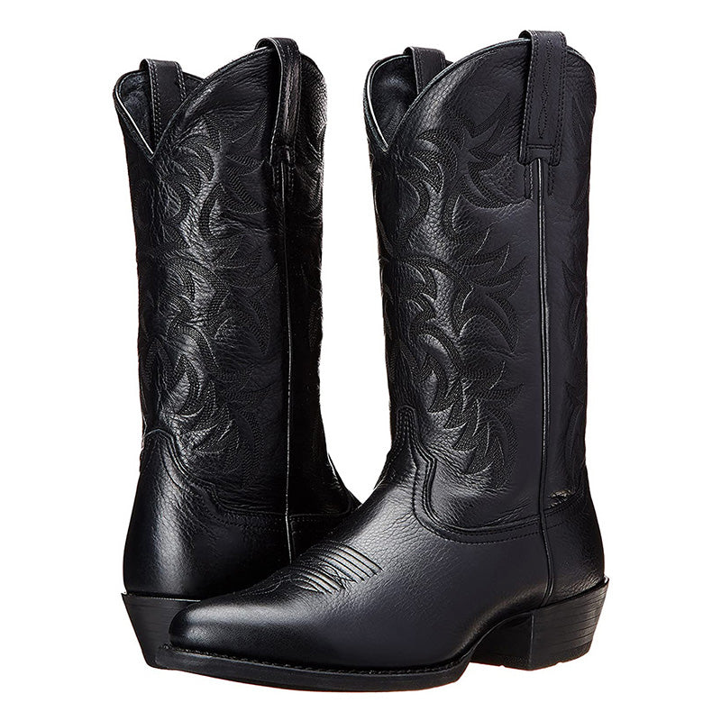 Donna | Women’s Classic Western Boots with Embroidery