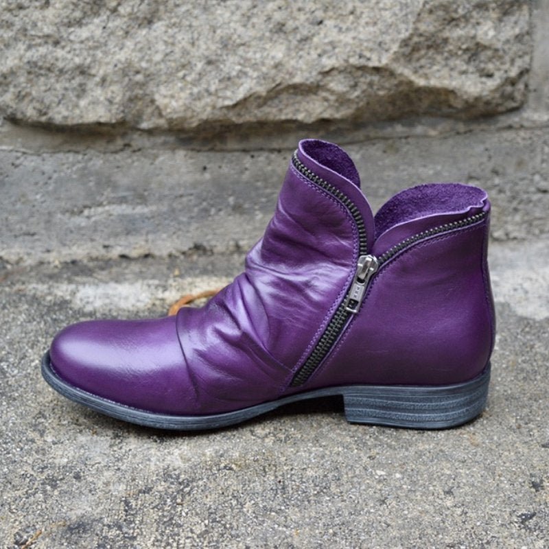 Makayla | Women’s Autumn Leather Ankle Boots