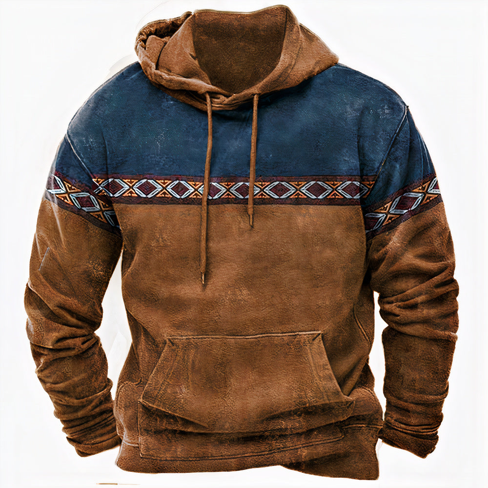Leo | Men’s Retro Style Warm Casual Hoodie