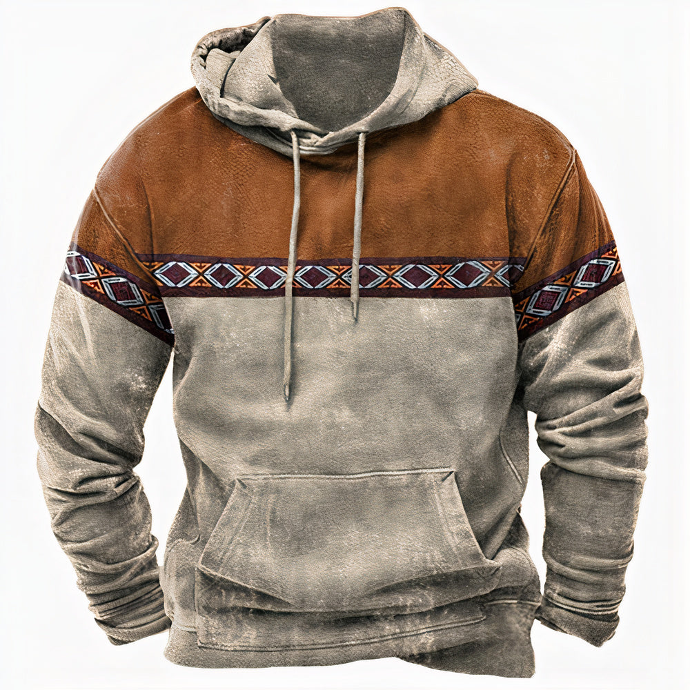 Leo | Men’s Retro Style Warm Casual Hoodie